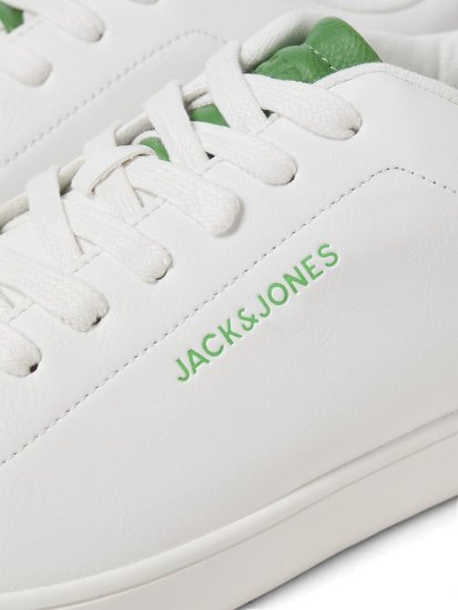 Jack & Jones Bosley Sneakers White/MEDIUM GREEN - Herrenschuhe 40-52 - 