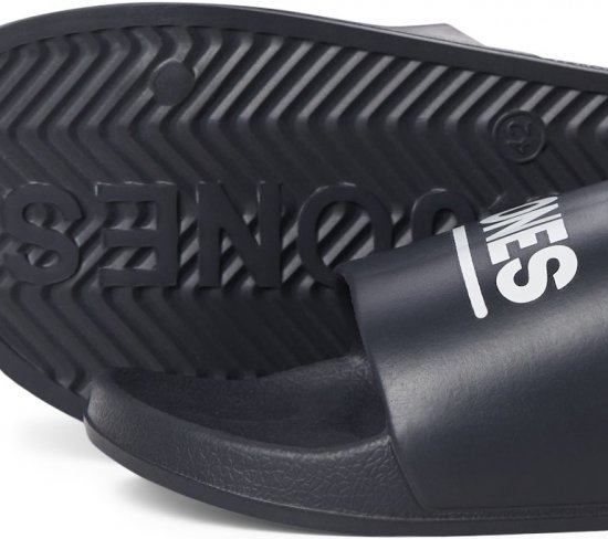 Jack & Jones Wollie Slippers Black - Herrenschuhe 40-52 - 