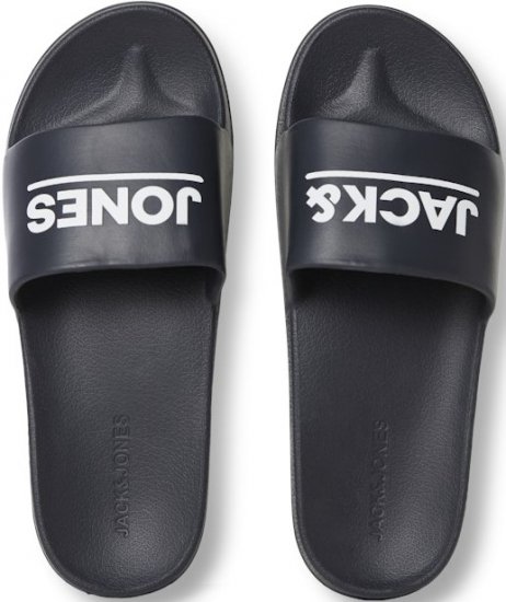 Jack & Jones Wollie Slippers Black - Herrenschuhe 40-52 - 