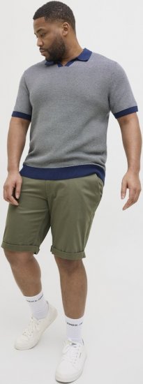 Jack & Jones Dave Chino Shorts Green - Herrenshorts - Herrenshorts in großen Größen