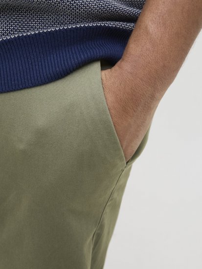 Jack & Jones Dave Chino Shorts Green - Herrenshorts - Herrenshorts in großen Größen