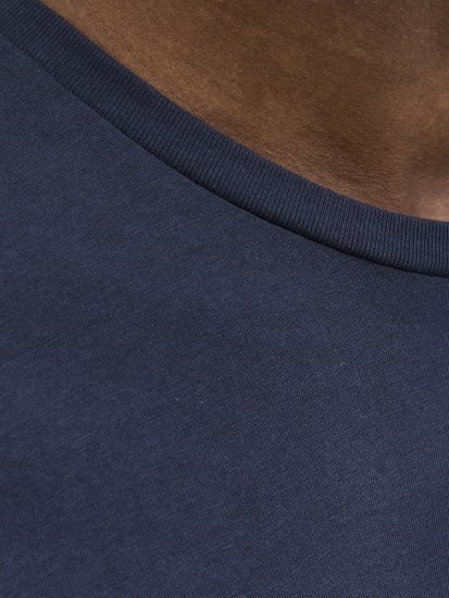  Jack & Jones Jaxon Crew Neck T-Shirt Sky Captain - Herren-T-shirts - Herren-T-Shirts in großen Größen