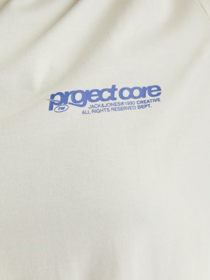 Jack & Jones Union Front & Back Print Crew Neck T-Shirt Yellow - Herren-T-shirts - Herren-T-Shirts in großen Größen