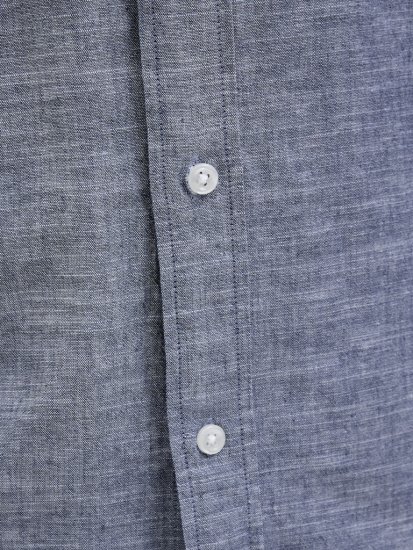 Jack & Jones Summer Shield Short Sleeve Shirt Faded Denim - Herrenhemden in großen Größen - Herrenhemden in großen Größen