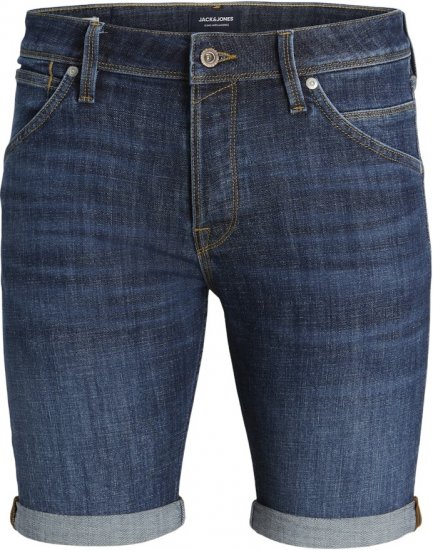 Jack & Jones Rick Fox Shorts GE 237 Blue Denim - Herrenshorts - Herrenshorts in großen Größen