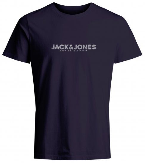 Jack & Jones JPRBLABOOSTER T-Shirt Navy - Herren-T-Shirts in großen Größen - Herren-T-Shirts in großen Größen