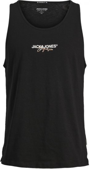 Jack & Jones JORARUBA BRANDING TANK TOP Tap Shoe - Herren-T-shirts - Herren-T-Shirts in großen Größen