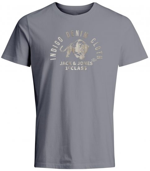 Jack & Jones JPRBLUOLLIE T-Shirt Weathervane - Herren-T-Shirts in großen Größen - Herren-T-Shirts in großen Größen