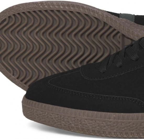 Jack & Jones Kirk International Campaign Sneakers Black/Asphalt - Herrenschuhe 40-52 - 