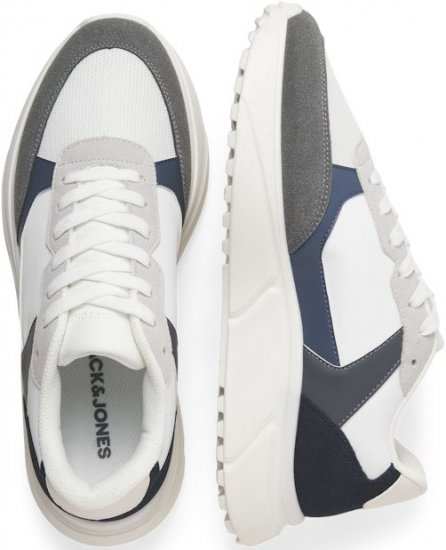 Jack & Jones Waspire Sneakers White/Castlerock - Herrenschuhe 40-52 - 