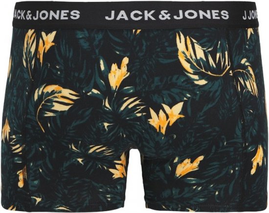 Jack & Jones Tyler Trunks 3-Pack Black - Herrenunterwäsche & bademode - Herrenunterwäsche & Bademode in großen Größen