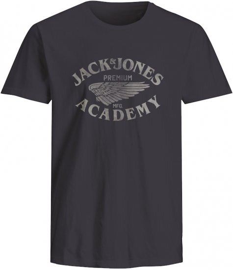 Jack & Jones Freddy Crew Neck T-Shirt Blue - Herren-T-shirts - Herren-T-Shirts in großen Größen