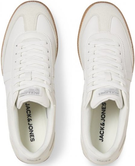 Jack & Jones Kirk International Campaign Sneakers Bright White/PU - Herrenschuhe 40-52 - 