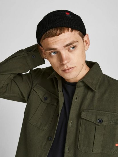 Jack & Jones RDD Royal Mütze Schwarz - Mützen - 