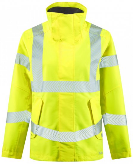 Leo Rosemoor EcoViz 15K Performance+ Breathable Women's Jacket Hi-Vis Yellow - Arbeitskleidung - Damen Workwear in großen Größen