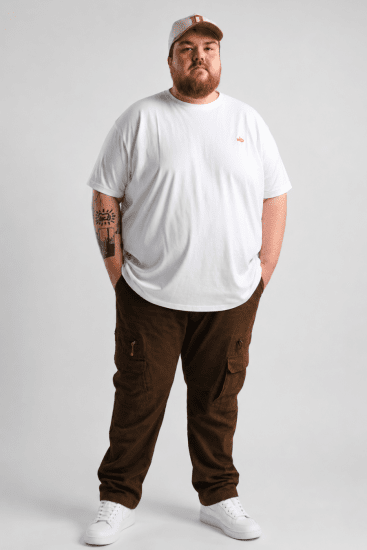 Kam Jeans Cargohose Khaki - Herren-jeans & -hosen - Herren-Jeans & -Hosen in großen Größen