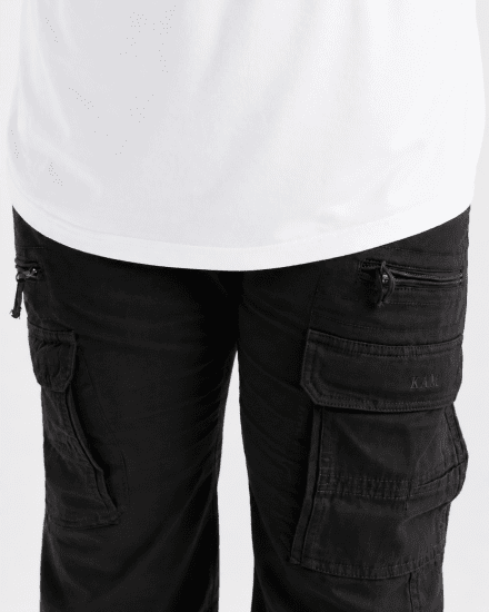 Kam Jeans Cargohose Schwarz - Herren-jeans & -hosen - Herren-Jeans & -Hosen in großen Größen