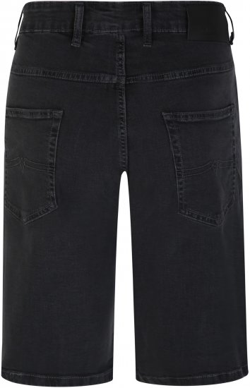 Kam Jeans 101 Stretch Jean Shorts Charcoal - Herrenshorts - Herrenshorts in großen Größen