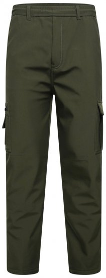 Kam Jeans 245 Softshellhose mit Elastikbund Khaki - Herren-jeans & -hosen - Herren-Jeans & -Hosen in großen Größen