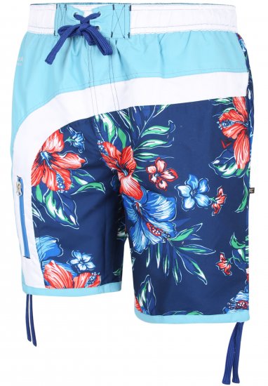 Kam Jeans 3003 Floral Panel Board Swimshorts - Herrenunterwäsche & bademode - Herrenunterwäsche & Bademode in großen Größen
