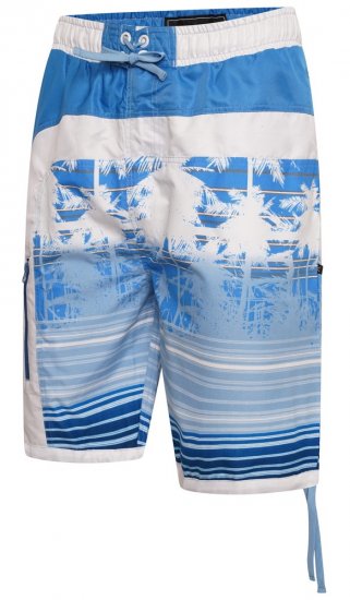 Kam Jeans 3008 Surfer Panelled Swimshorts - Herrenunterwäsche & Bademode in großen Größen - Herrenunterwäsche & Bademode in großen Größen