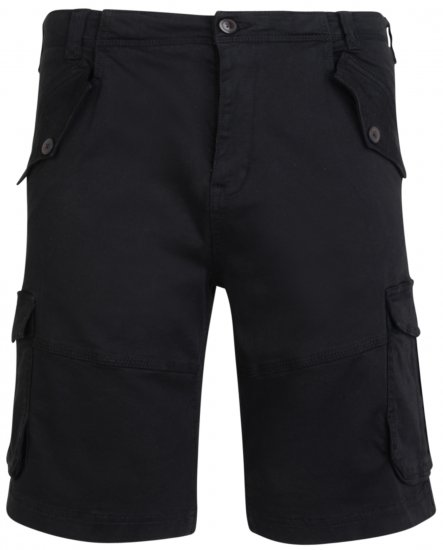 Kam Jeans 320 Cargoshorts Black - Herrenshorts - Herrenshorts in großen Größen