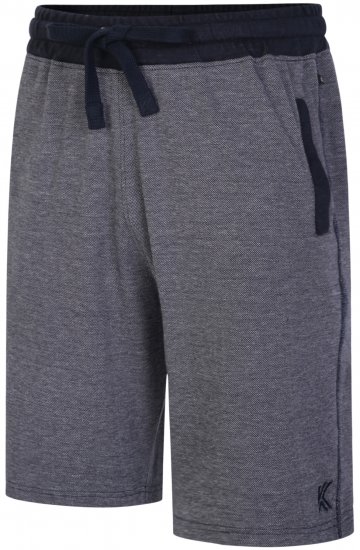 Kam Jeans 3304 Terry Contrast Shorts Indigo - Jogginghosen für herren - Jogginghosen für Herren in großen Größen