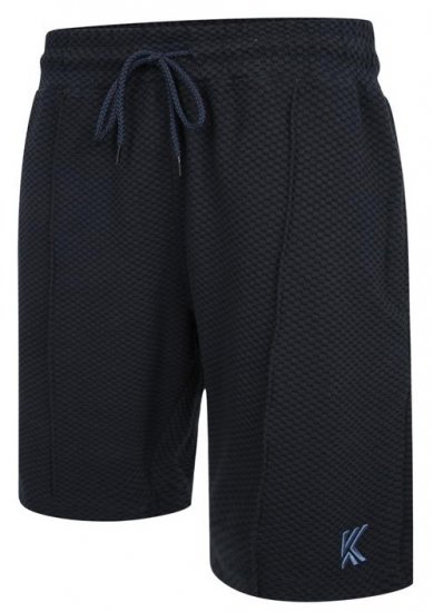 Kam Jeans 3305 Jaquard Mesh Shorts Navy - Jogginghosen für herren - Jogginghosen für Herren in großen Größen