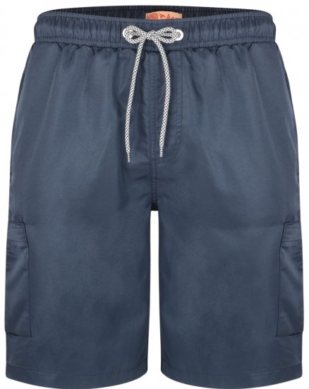 Kam Jeans 334 Cargo Swim Shorts Navy - Herrenunterwäsche & Bademode in großen Größen - Herrenunterwäsche & Bademode in großen Größen