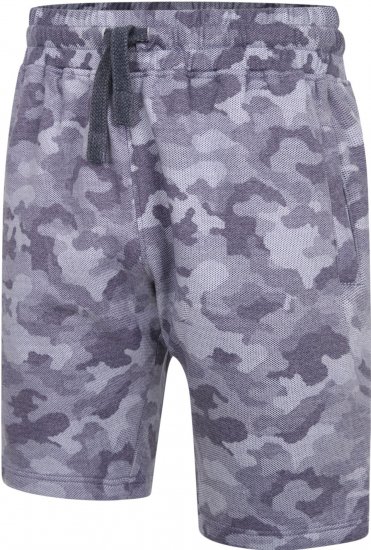 Kam Jeans 346 Camo Sweat Shorts Indigo TALL SIZES - HERRENBEKLEIDUNG MT-6XLT - Langgrößen für Herren