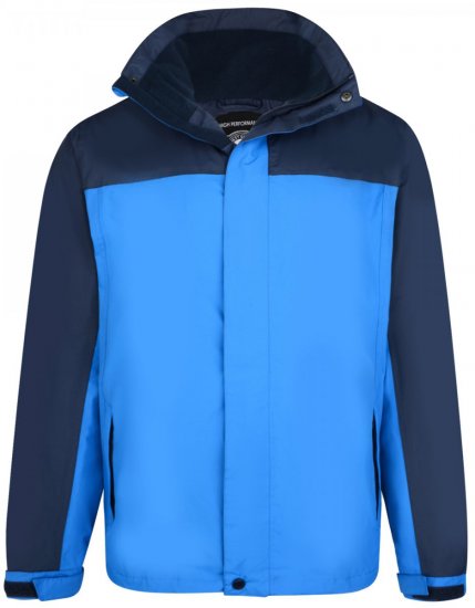 Kam Jeans 439 Shelljacke Dunkelblau - Herren jacken - Herren Jacken in großen Größen