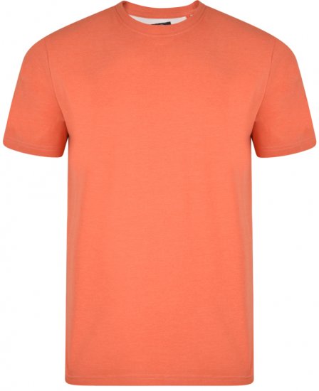 Kam Jeans T-shirt Coral - Herren-T-shirts - Herren-T-Shirts in großen Größen