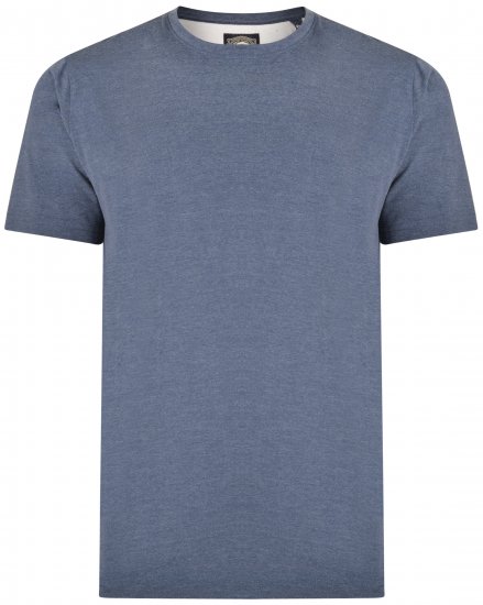 Kam Jeans T-shirt Indigo-blau - Herren-T-shirts - Herren-T-Shirts in großen Größen