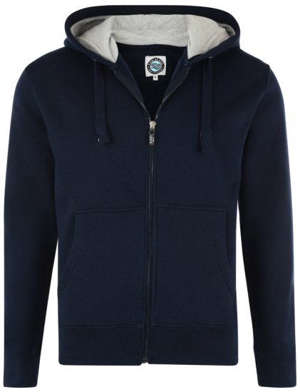 Kam Jeans Hoodie Navy TALL SIZES - HERRENBEKLEIDUNG MT-6XLT - Langgrößen für Herren