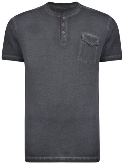 Kam Jeans 5262 T-shirt Black - Herren-T-shirts - Herren-T-Shirts in großen Größen