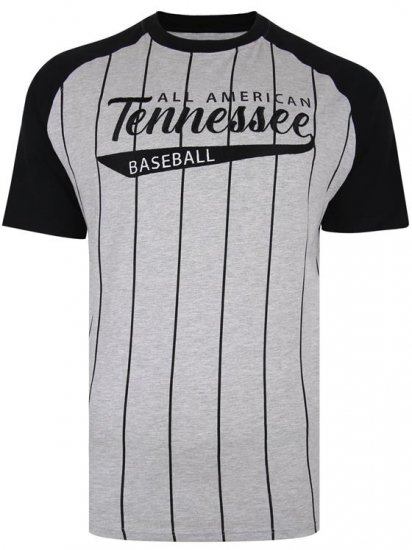 Kam Jeans 5361 Tennessee Baseball T-shirt - Herren-T-shirts - Herren-T-Shirts in großen Größen