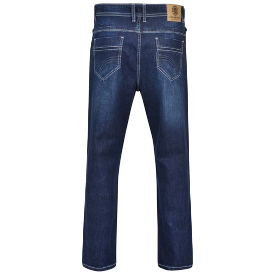Kam Jeans Alonso Blue Mid Used - Herren-jeans & -hosen - Herren-Jeans & -Hosen in großen Größen