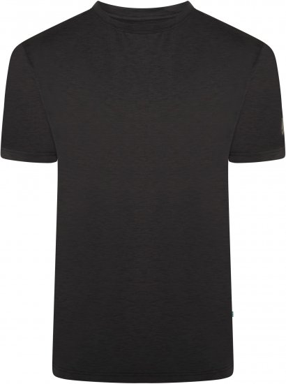 Kam Jeans AP001 XT Active Performance Marl Tee Black - Herren-T-shirts - Herren-T-Shirts in großen Größen