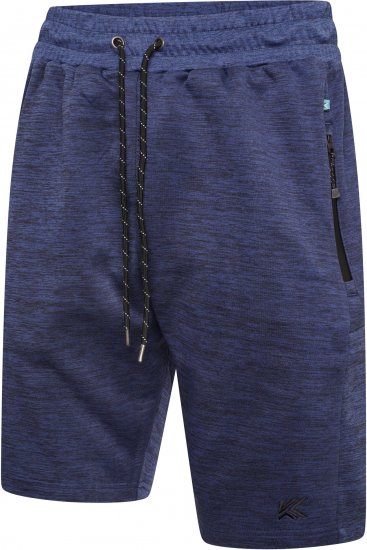 Kam Jeans AP005 Active Performance Marl Shorts Indigo - Sportbekleidung & outdoor - Sportbekleidung in große größen für herren