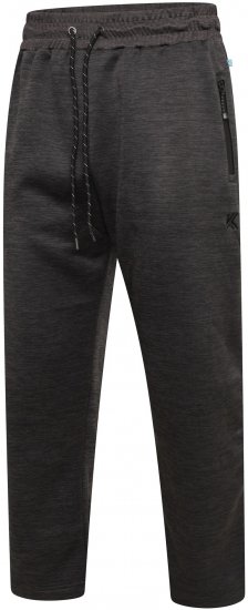 Kam Jeans AP006 Active Performance Marl Jog Pants Charcoal - Jogginghosen für Herren in großen Größen - Jogginghosen für Herren in großen Größen