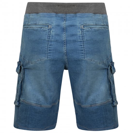 Kam Jeans Dito Denim Shorts Light Used - Herrenshorts - Herrenshorts in großen Größen