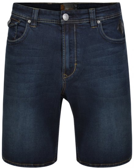 Kam Jeans Vincent Shorts Dark Used - Herrenshorts - Herrenshorts in großen Größen