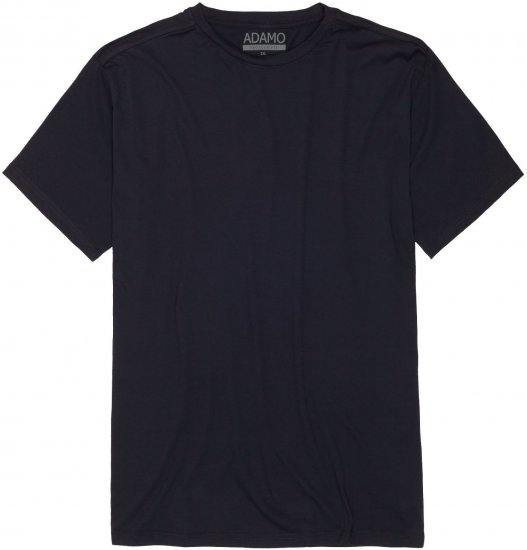 Adamo Kevin Regular fit T-shirt Navy - Herren-T-shirts - Herren-T-Shirts in großen Größen