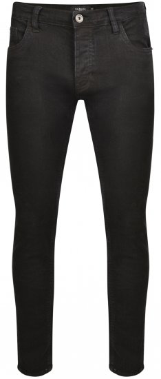 Kangol Declan Jeans Black Wash - Herren-jeans & -hosen - Herren-Jeans & -Hosen in großen Größen