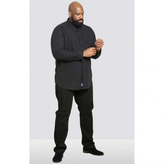 D555 Jared Long Sleeve Shirt - Herrenhemden - Herrenhemden in großen Größen