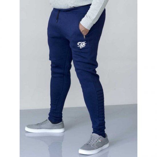 D555 Javier Fashion Sweatpants Navy - Jogginghosen für herren - Jogginghosen für Herren in großen Größen