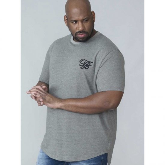 D555 Agler Waffle T-shirt Khaki - Herren-T-shirts - Herren-T-Shirts in großen Größen