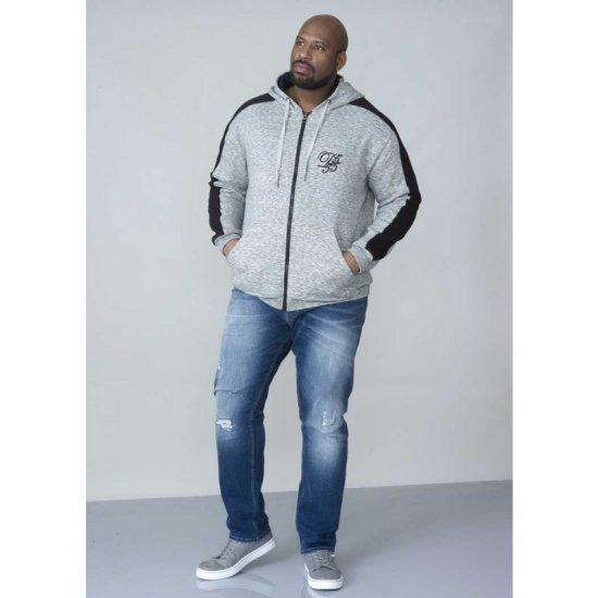 D555 Ronnie Full zip Hoodie - Herren-sweater und -hoodies - Herren-Sweater und -Hoodies in großen Größen