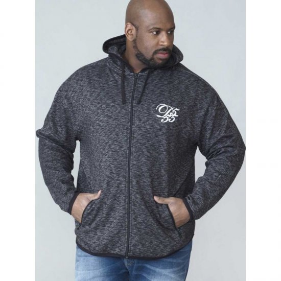 D555 Bennie Full zip Hoodie - Herren-sweater und -hoodies - Herren-Sweater und -Hoodies in großen Größen