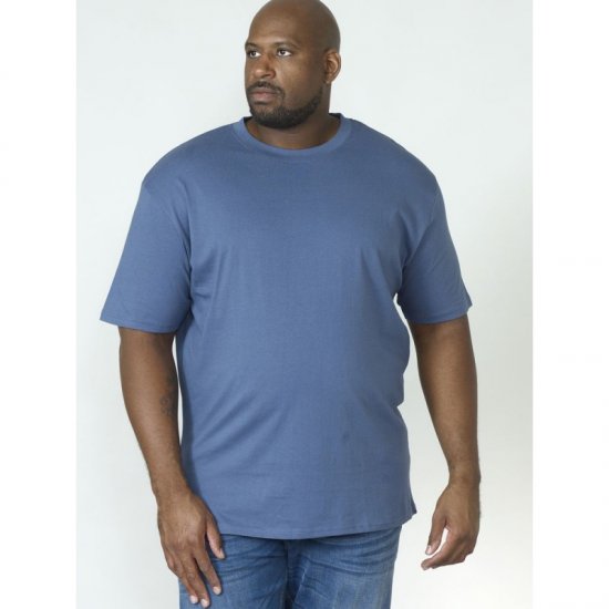 D555 Flyers Crew Neck T-shirt Teal - Herren-T-shirts - Herren-T-Shirts in großen Größen